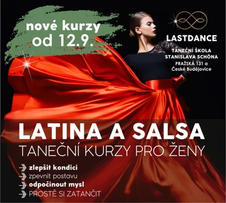 Taneční kurzy Č. Budějovice 23.07.2024